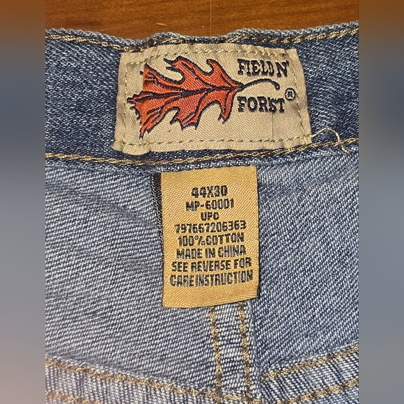 Field N' Forest 44 X 30 Blue Jeans - Picture 5 of 5